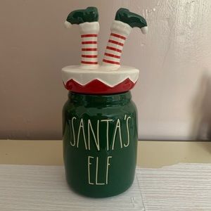 New Rae Dunn “Santa’s elf” in green color